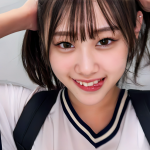 【部活帰りJK】「汗の匂いはスケベなニオイ！」汗だくのロリJK美少女と体操服のままエロい3P！