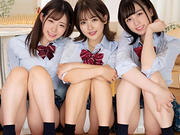 絶倫と噂される友達の兄を犯すエロ巨乳なヤリマンビッチ！ドS痴女なエロ妹JKと友達がハーレム乱交で連続射精×連続中出し！