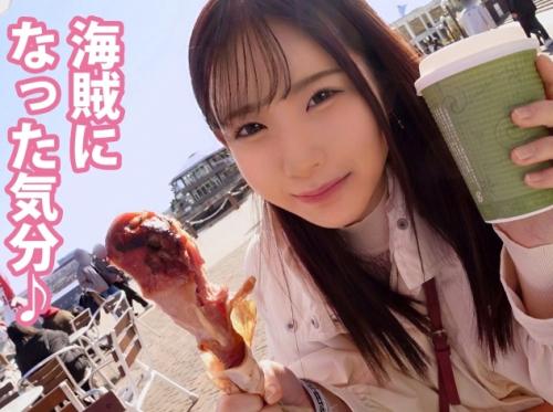 女子アナ級に可愛い彼女の「えなちゃん 20歳 女子大生」デートの後に夜景のキレイなホテルでイチャラブハメ撮り！